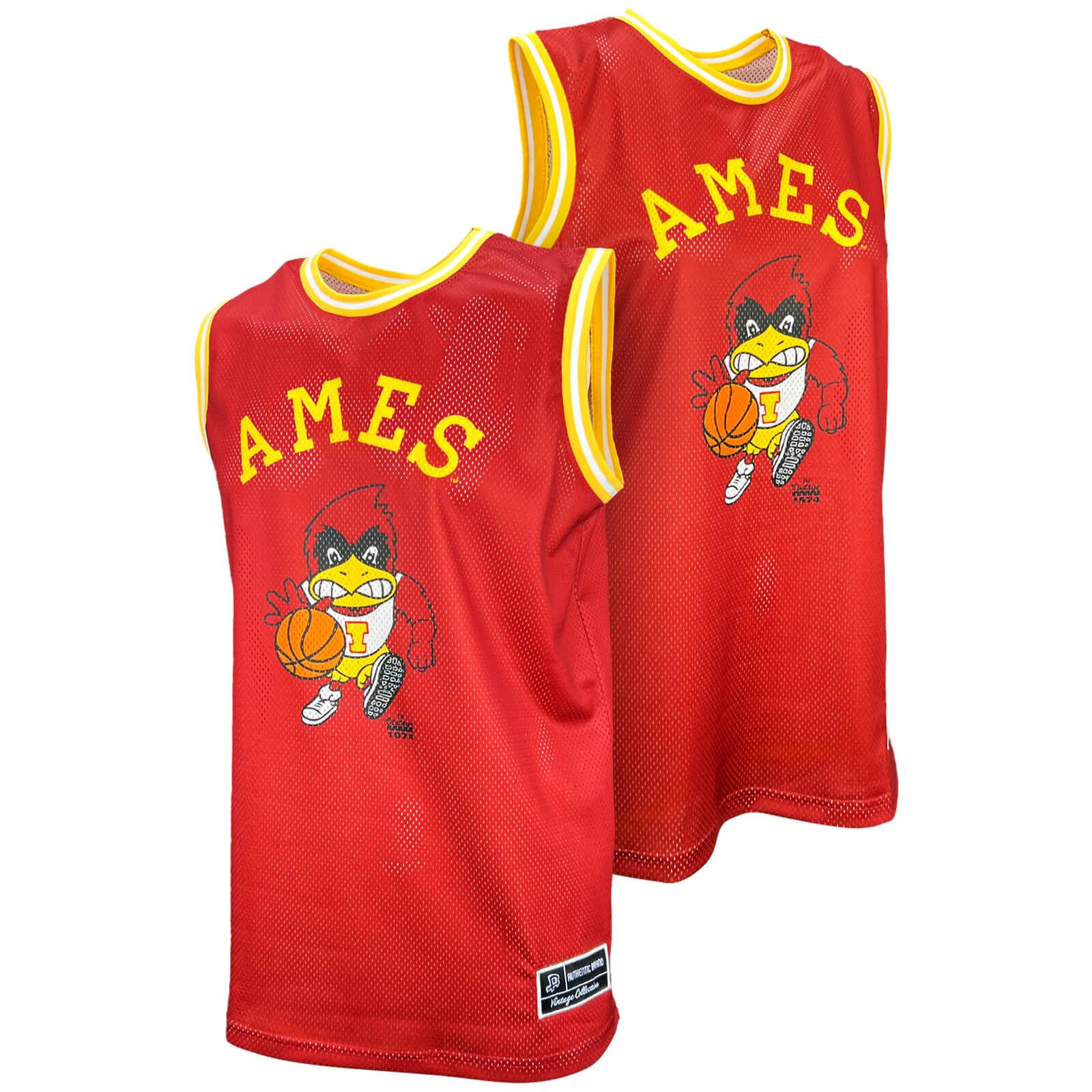 Authentic Brand Ames Basketball Cy Cardinal Jersey
